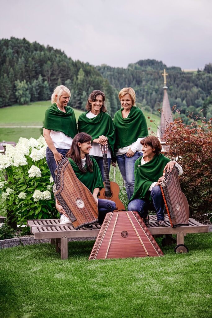 Mühlviertler Alm Klang Saitenensemble Fotoshooting am 08.09.2021