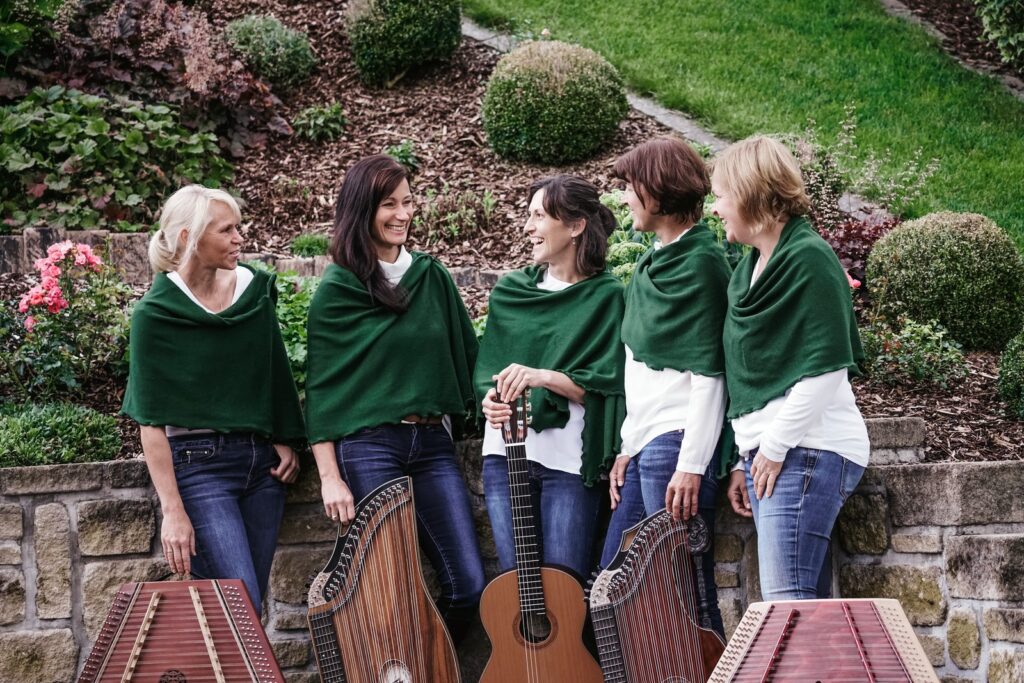 Mühlviertler Alm Klang Saitenensemble Fotoshooting am 08.09.2021