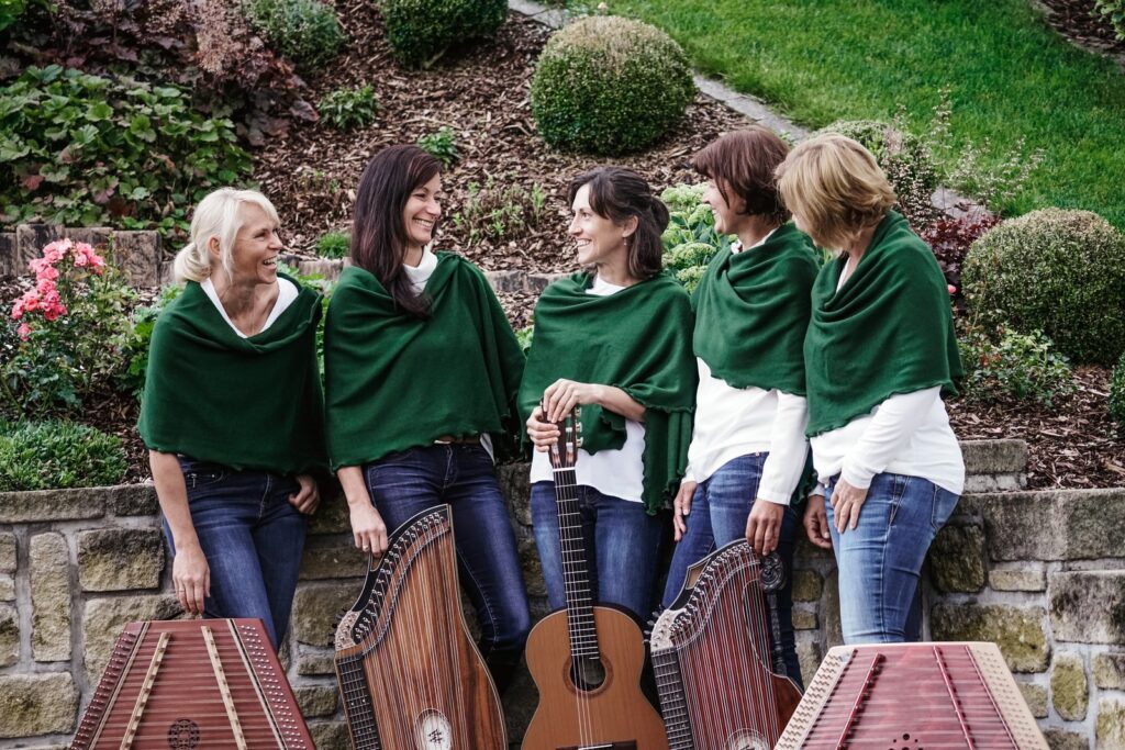 Mühlviertler Alm Klang Saitenensemble Fotoshooting am 08.09.2021