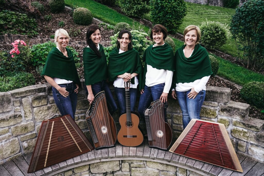 Mühlviertler Alm Klang Saitenensemble Fotoshooting am 08.09.2021